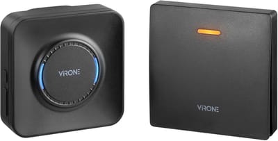 Draadloze Deurbel met 39 Geluiden en 100dB Bereik - Waterdicht en Compact