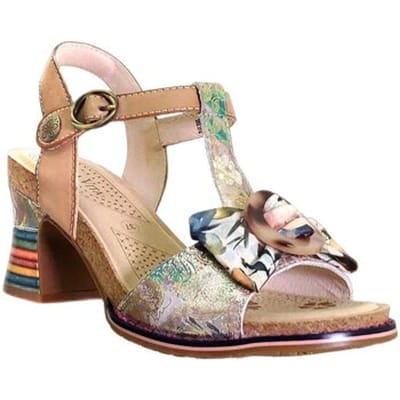 Laura Vita Dames Sandaal | Multicolour | Maat: 38