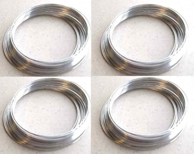 Aluminiumdraad - Zilverkleurig - 1,0 mm dik -  32 Meter lang