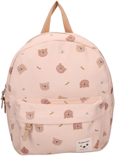 Kidzroom Little Story - Kinder rugzak - 7,3 liter - 31 x 26 x 9 cm - Beer - Beige