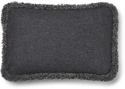 Sheepskin House - Kortharig Schapenvacht Kussen - KW rand - 34x52 cm