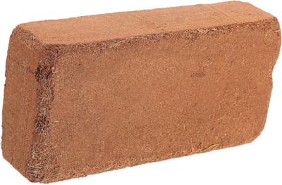 Tuinpotgrondblokken - Kokosvezel blokken - Planten opkweken - Biologisch en uitbreidbaar - 21x11.5cm - Koffie