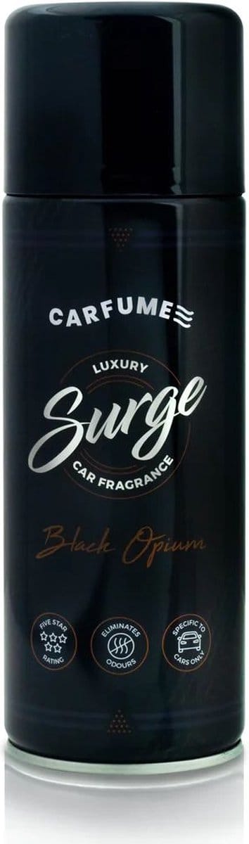 Carfume - Surge - Black Opium - Luchtverfrisser en parfum in 1 - Krachtige Blast Can