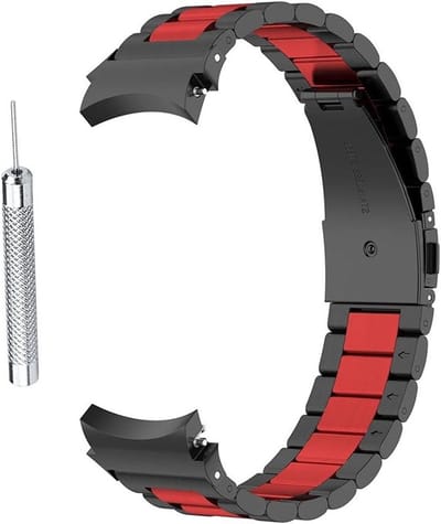 Stainless Steel Vervangbanden voor Galaxy Watch 4 en 4 Classic - Duurzame Horlogebanden voor 40mm, 44mm, 42mm en 46mm Modellen