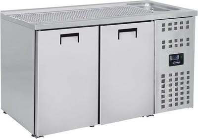 Professionele Bierkoeler 2 Deuren 1R | Combisteel | 7489.5310 | Horeca