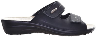 Fly Flot Zwart Slipper maat 42