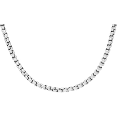 Fossil JF04505040 Unisex Ketting - Zilverkleurig