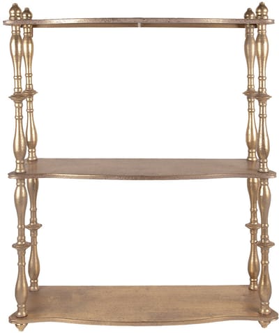 Clayre & Eef Wandrek 60x22x76 cm Goudkleurig Metaal