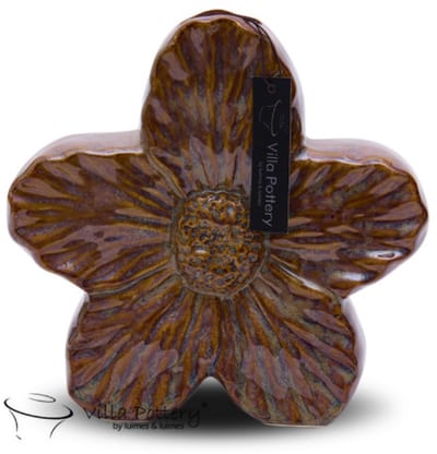 Vaas - Villa Pottery - Woondecoratie - Keramiek - Decoratie - Voorjaarscollectie - Olivia 1_4 Brown Green