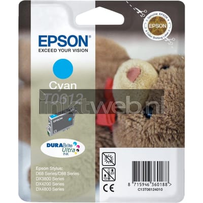Epson T0612 cyaan (Origineel)