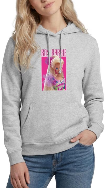 Barbie Portret Karakter Jaren 80 Hoodie Dames