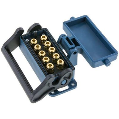 Messing Meervoudige Koppeling Snelkoppeling 10x6 mm Push-in-aansluitingen Loskoppelbeveiliging