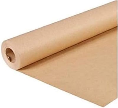 Kraftpapierrol 25 x 1m - Zuurvrij, pH Neutraal - Ideaal voor Schilderen en Tekenen - Bruin