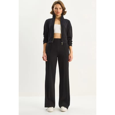 Volledige Rits Sweater en Broek Twee-Delig Set