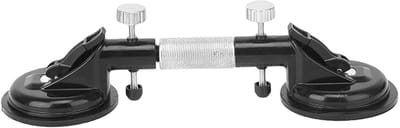 Vloerspleet Fixer - Naad Setter - Aanrecht Installatie - Verstelbare Zuignap - 49 inch Zuigdiameter - Zwart