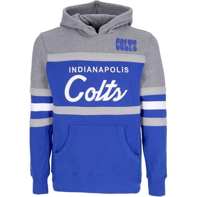 Herenhoodie Nfl Headcoach Hoodie Indcol Royal