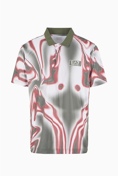 Ea7 Emporio Armani 6dpf03_pjpcz Poloshirt Grijs XS Man