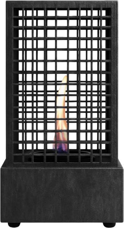 Tenderflame Agni 18 Tafelhaard - Zwart - Sfeerhaard Binnen - Tenderfuel - Bio-Ethanol Alternatief - Rookvrij, veilig, schoon en geurarm