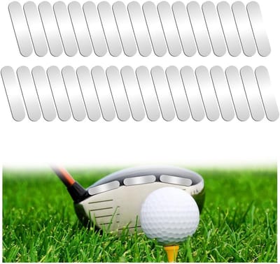 Golf Lead Tape voor Swing Gewicht, Zelfklevende Lood Tape voor Golfclubs, Tennisrackets en Badminton Peddels - 15 Stuks