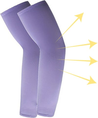 Livano Armwarmers Dames & Heren - Armstukken - Polswarmers - Winter - Licht Paars