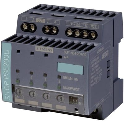Siemens Sitop pse200u 10 a selectivity module 4-channel input: 24 v dc/40 a
