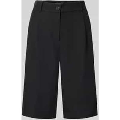 regular fit bermuda’s met bandplooi model 'LINDA'