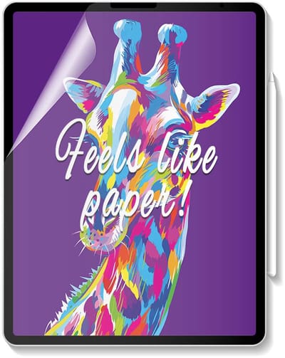 Casecentive Paper look and feel screenprotector iPad Pro 13 2024