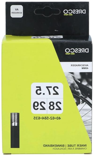 Binnenband Fiets - Binnenband Schrader - Fietsband Vervangen - Hoge Elasticiteit - 27.5/29 Inch - Zwart