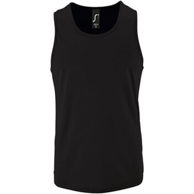 SOL'S Men´s Sports Tank Top Sporty L02073 - Black - XXL
