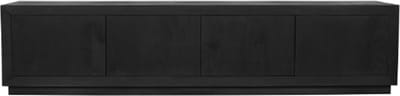 Starfurn - Tv meubel Brussel - Zwart - 42x200x46 cm