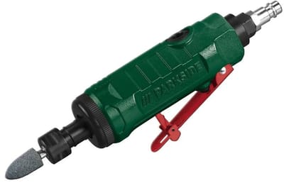 PARKSIDE® Perslucht Multitool - 22500 tpm - Met 10-delige set slijpbits in verschillende vormen - Voor het slijpen van rechte en gebogen oppervlakken.