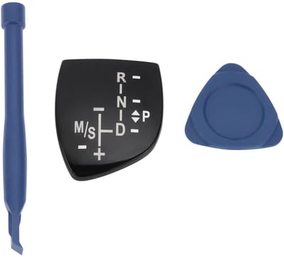 Dailygoods - Dailygoody - Auto Gear Sticker - Versnellingspook Cover - Blauw - Interieur Upgrade - Korte Stijl