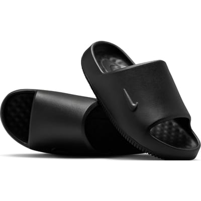 Nike Calm Slippers en Sandalen Dames - Zwart - Maat 40.5 - Mesh/Synthetisch