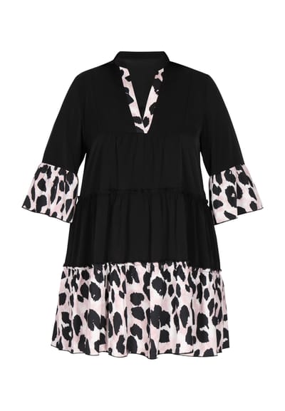 Faina jurk Dames zwart