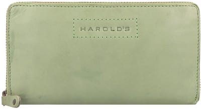 Harold's Submarine Portemonnee Leer 19 cm - Dames - Horizontaal - lindgrün