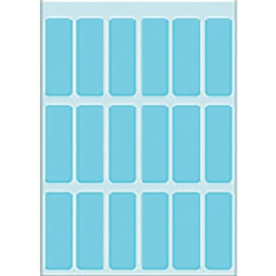 Etiket HERMA 3653 12x34mm blauw 90 stuks