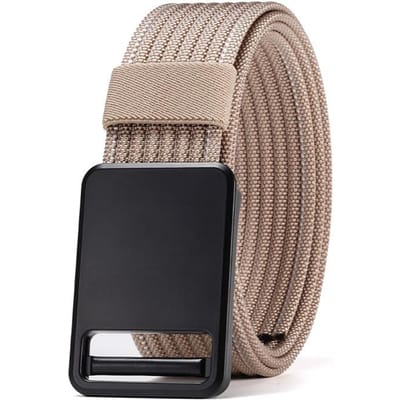 Canvas Herenriem Outdoor Casual Legering Gesp Tactische Nylon Broekriem Gevlochten Riem Heren 120cm gray
