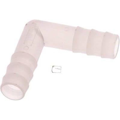 10 mm PVDF L-Slangkoppeling [2 Stuks]