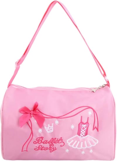 Dailygoods - Baldanstas, Klassieke Dans voor Meisjes, Sporttas, Latijnse Dans, Roze, Dans voor Kinderen