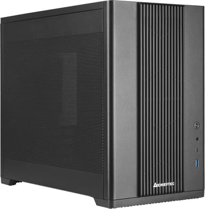 Chieftec UNI Series BX-10B-M-OP - MT - micro ATX - Case - Tower - Zwart
