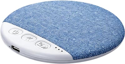 Nieuwe Geüpgrade Draadloze Onder-Kussen Speaker Bluetooth – Slaap Geluidsmachine met Witte Ruis, Slaaphulp, White Noise Machine, 30/60/90 Min Timer voor Volwassenen en Kinderen - Blauw