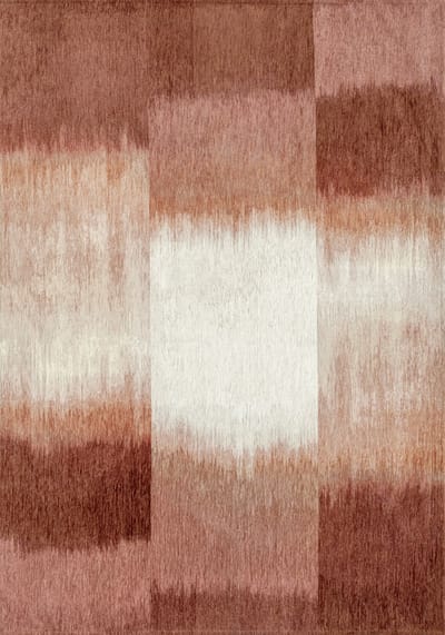 Wasbaar Binnen & Buiten Vloerkleed - 80 x 150 cm - Louis De Poortere Sendai Rosebud - Laagpolig Tapijt - Gerecycled PET - Made in Belgium - Circulair