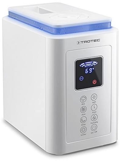 Ultrasone Luchtbevochtiger met Luchtreiniger en LED Verlichting