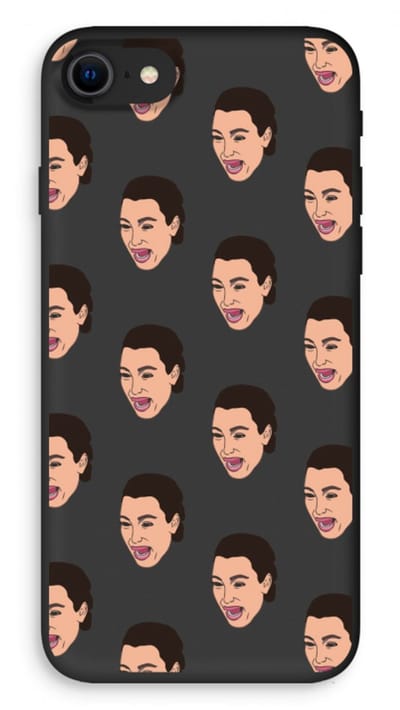 Case Company® - Hoesje geschikt voor iPhone 8 hoesje - Ugly Cry Call - Biologisch Afbreekbaar Telefoonhoesje - Bescherming alle Kanten en Schermrand