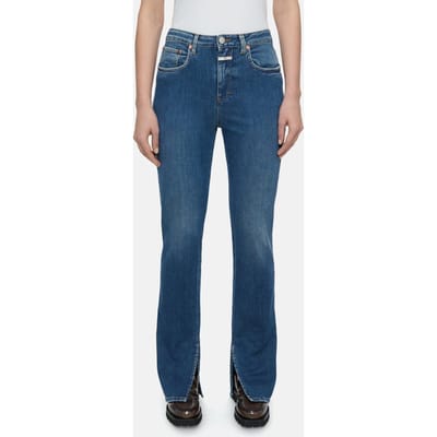 Closed Jaylen Jeans Dark Blue Größe: W24L32 | Ausgestellte Hosen Outlet | Damen | Blau