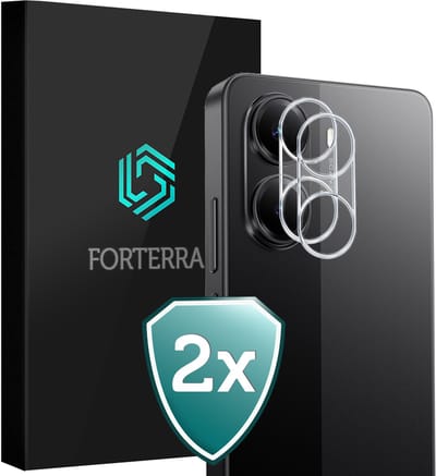 Camera Lens Protector 2 Stuks - Geschikt voor Xiaomi Poco X7 Pro - Camera Screenprotector Beschermglas - Gehard Glas - Tempered Glass - Screen Protector