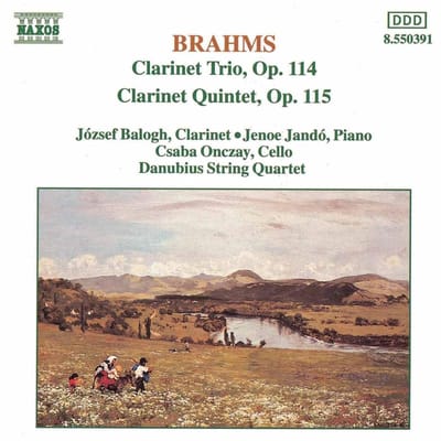 József Balogh, Danubius String Quartet - Brahms: Clarinet Trio & Quintet (CD)