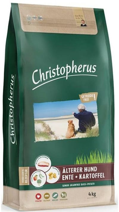 Christopherus Graanvrij Senior Eend & Aardappel - 4kg