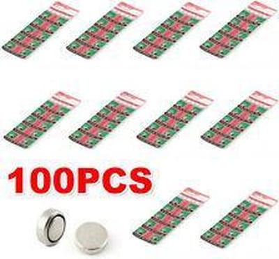 100 Stuks AG4 / SR626SW Horloge Batterijen Huismerk®