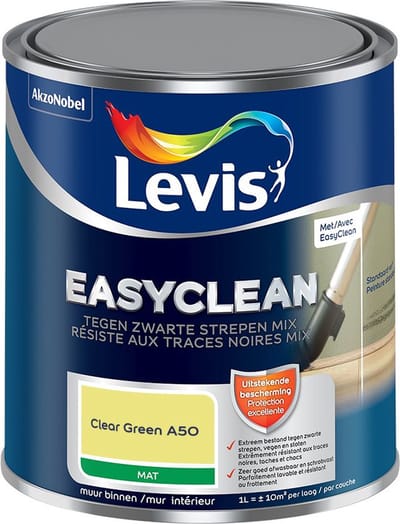 Levis - Easyclean Tegen Zwarte Strepen Mix - Clear Green A50 - Mengverf - 1 L